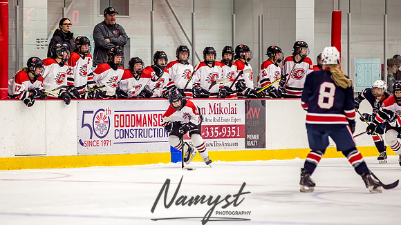 Centennial-SLP vs Champlin-Coon Rapids Varsity Girls Hockey l 075