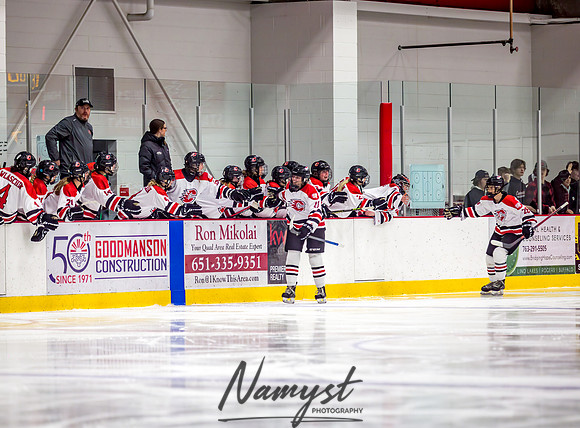 Centennial-SLP vs Champlin-Coon Rapids Varsity Girls Hockey l 091