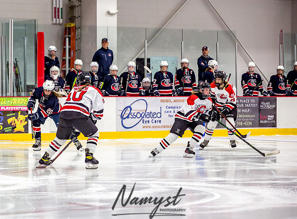 Centennial-SLP vs Champlin-Coon Rapids Varsity Girls Hockey l 095