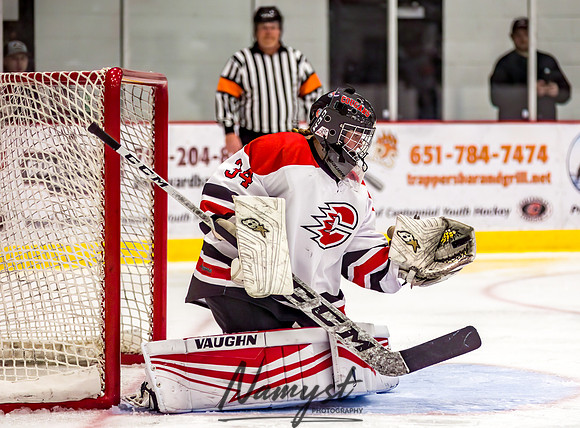 Centennial-SLP vs Champlin-Coon Rapids Varsity Girls Hockey l 114