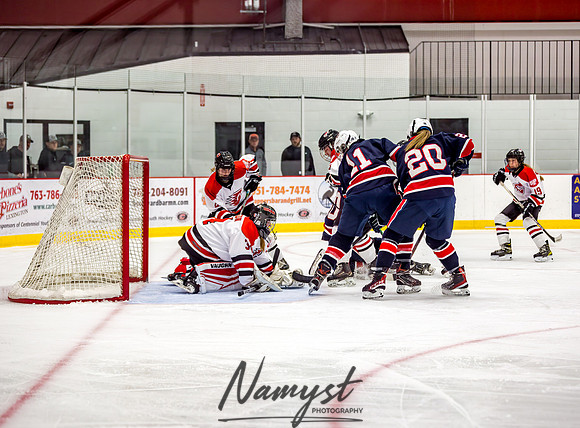 Centennial-SLP vs Champlin-Coon Rapids Varsity Girls Hockey l 124
