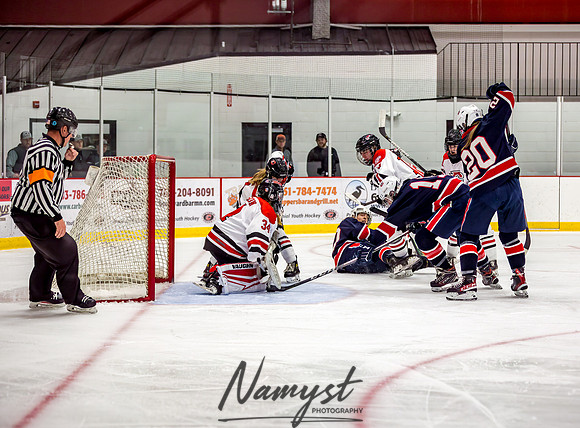 Centennial-SLP vs Champlin-Coon Rapids Varsity Girls Hockey l 126