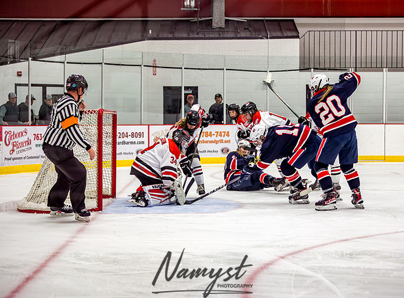 Centennial-SLP vs Champlin-Coon Rapids Varsity Girls Hockey l 127