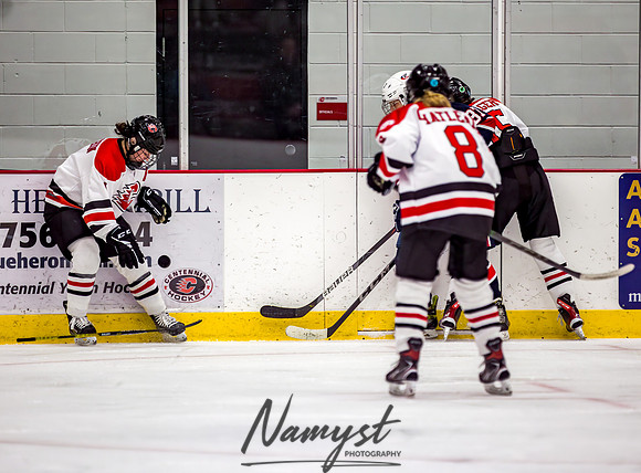 Centennial-SLP vs Champlin-Coon Rapids Varsity Girls Hockey l 134