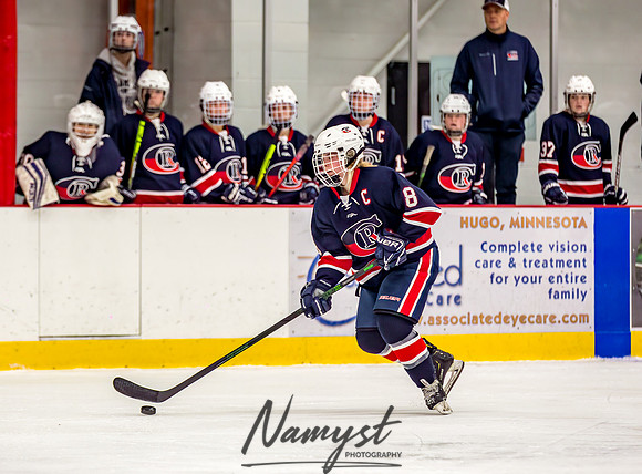 Centennial-SLP vs Champlin-Coon Rapids Varsity Girls Hockey l 146