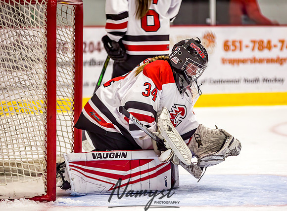 Centennial-SLP vs Champlin-Coon Rapids Varsity Girls Hockey l 154
