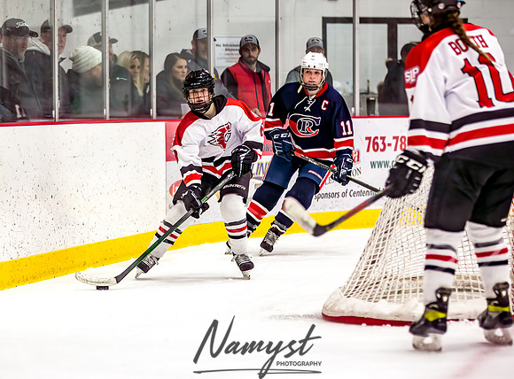 Centennial-SLP vs Champlin-Coon Rapids Varsity Girls Hockey l 166