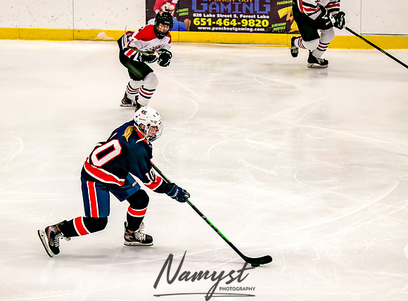 Centennial-SLP vs Champlin-Coon Rapids Varsity Girls Hockey l 181