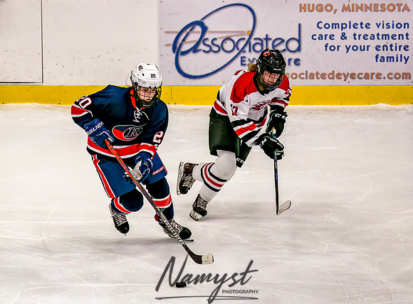 Centennial-SLP vs Champlin-Coon Rapids Varsity Girls Hockey l 199
