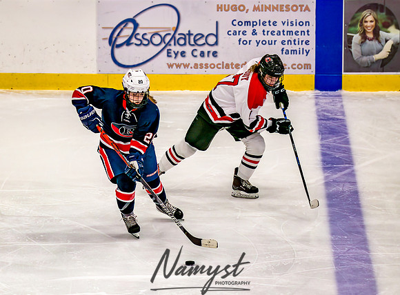 Centennial-SLP vs Champlin-Coon Rapids Varsity Girls Hockey l 200