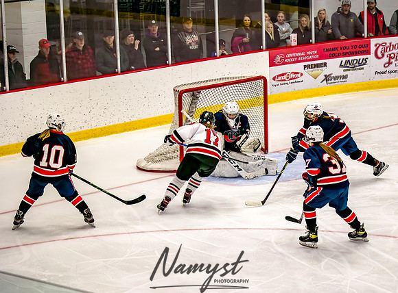 Centennial-SLP vs Champlin-Coon Rapids Varsity Girls Hockey l 205