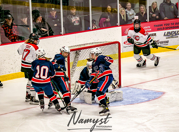 Centennial-SLP vs Champlin-Coon Rapids Varsity Girls Hockey l 208