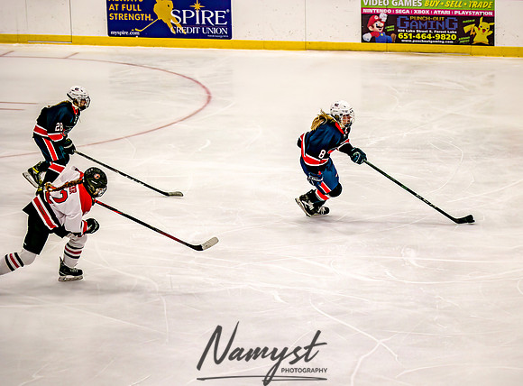 Centennial-SLP vs Champlin-Coon Rapids Varsity Girls Hockey l 214