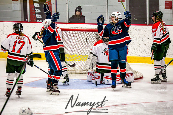 Centennial-SLP vs Champlin-Coon Rapids Varsity Girls Hockey l 216