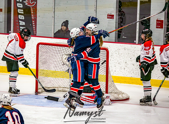 Centennial-SLP vs Champlin-Coon Rapids Varsity Girls Hockey l 218