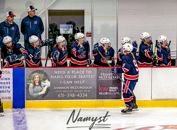 Centennial-SLP vs Champlin-Coon Rapids Varsity Girls Hockey l 222