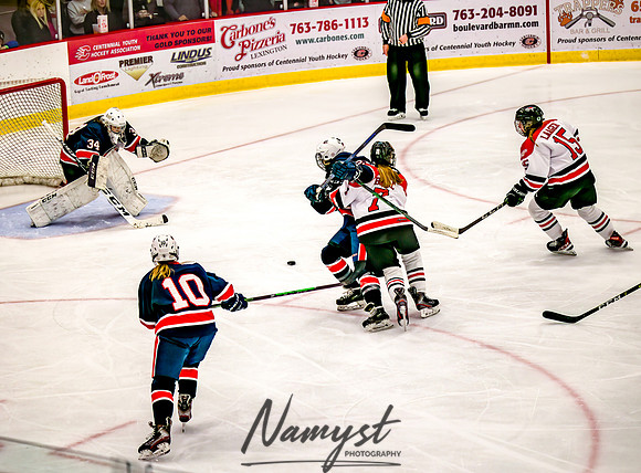 Centennial-SLP vs Champlin-Coon Rapids Varsity Girls Hockey l 229