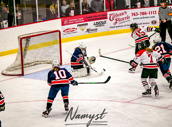 Centennial-SLP vs Champlin-Coon Rapids Varsity Girls Hockey l 230