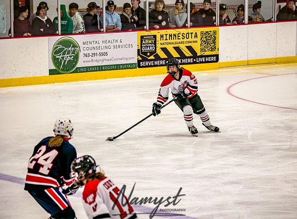 Centennial-SLP vs Champlin-Coon Rapids Varsity Girls Hockey l 244