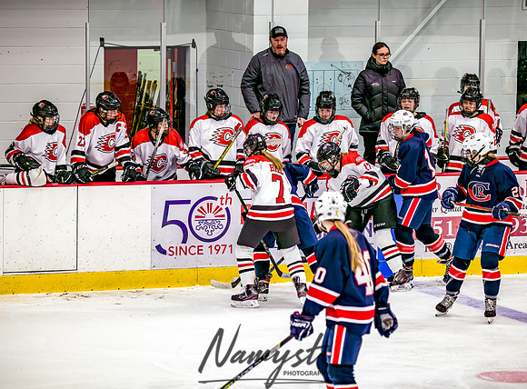 Centennial-SLP vs Champlin-Coon Rapids Varsity Girls Hockey l 245