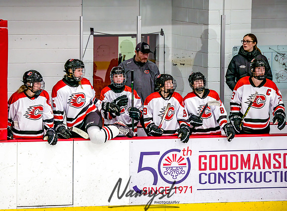 Centennial-SLP vs Champlin-Coon Rapids Varsity Girls Hockey l 258