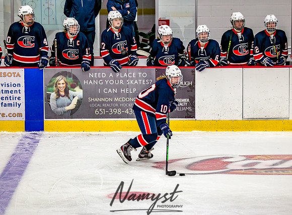 Centennial-SLP vs Champlin-Coon Rapids Varsity Girls Hockey l 260