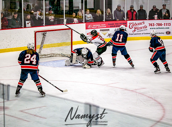Centennial-SLP vs Champlin-Coon Rapids Varsity Girls Hockey l 266