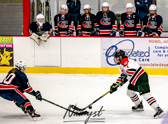 Centennial-SLP vs Champlin-Coon Rapids Varsity Girls Hockey l 273
