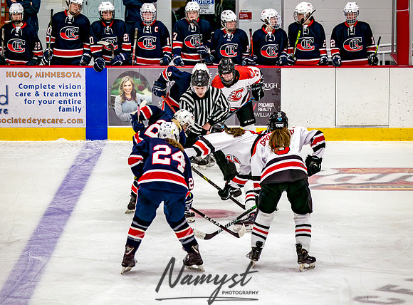 Centennial-SLP vs Champlin-Coon Rapids Varsity Girls Hockey l 277