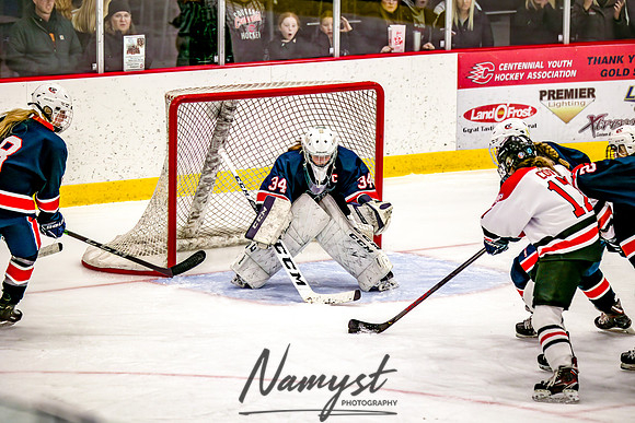 Centennial-SLP vs Champlin-Coon Rapids Varsity Girls Hockey l 287