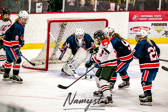 Centennial-SLP vs Champlin-Coon Rapids Varsity Girls Hockey l 288