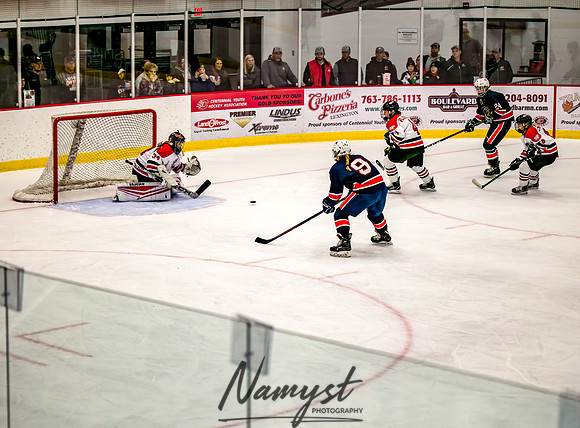 Centennial-SLP vs Champlin-Coon Rapids Varsity Girls Hockey l 306