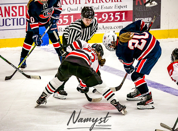 Centennial-SLP vs Champlin-Coon Rapids Varsity Girls Hockey l 311