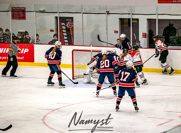 Centennial-SLP vs Champlin-Coon Rapids Varsity Girls Hockey l 314
