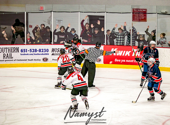 Centennial-SLP vs Champlin-Coon Rapids Varsity Girls Hockey l 318
