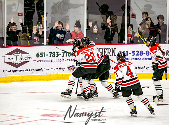 Centennial-SLP vs Champlin-Coon Rapids Varsity Girls Hockey l 321