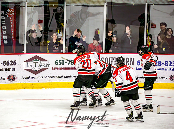 Centennial-SLP vs Champlin-Coon Rapids Varsity Girls Hockey l 322