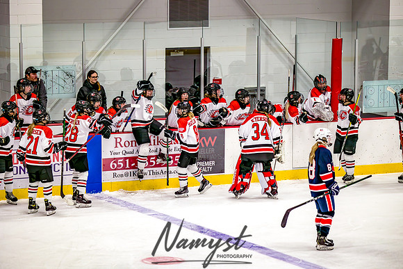 Centennial-SLP vs Champlin-Coon Rapids Varsity Girls Hockey l 327