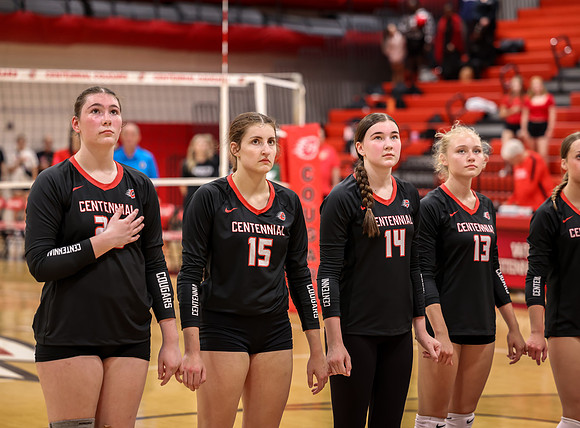 Centennial vs Mounds View Girls Varsity Volleyball 1