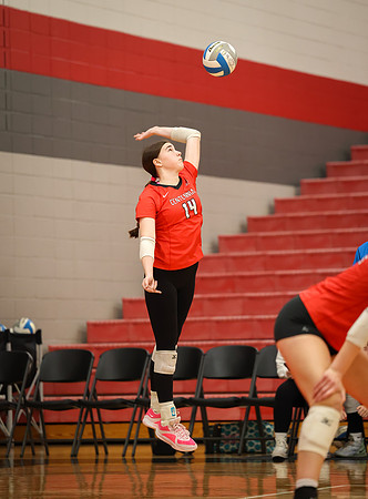 Centennial vs Anoka Girls Varsity Volleyball 103