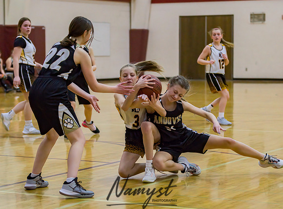 Forest Lake Girls 7 Maroon Basketball 098