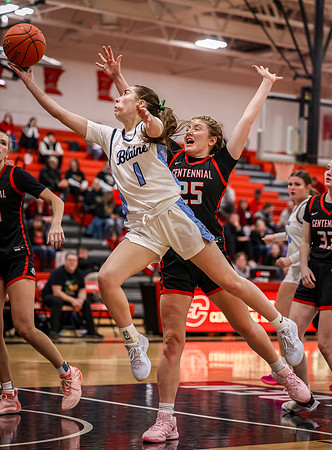 Centennial vs Blaine Girls Varsity Basketball 157
