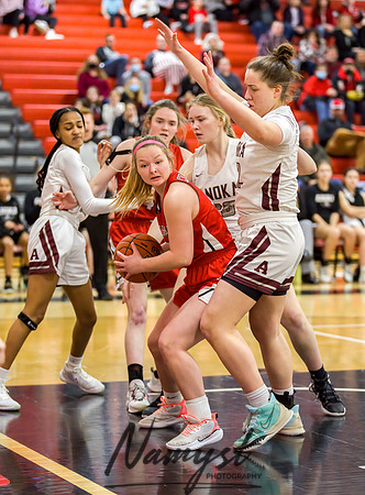 Centennial vs Anoka Girls Varsity Basketball 034