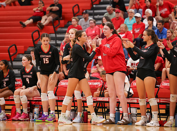 Centennial vs Osseo Girls Varsity Volleyball 226