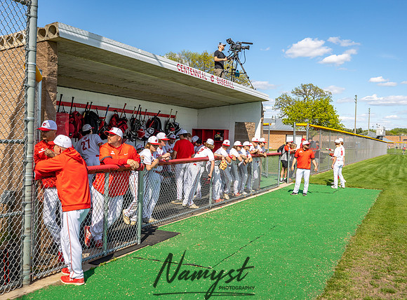 Centennial vs Blaine Varsity Baseball 005