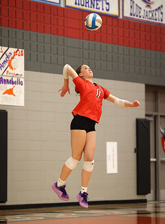 Centennial vs Anoka Girls Varsity Volleyball 79