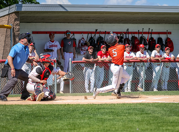 Centennial vs Moorhead Baseball 18