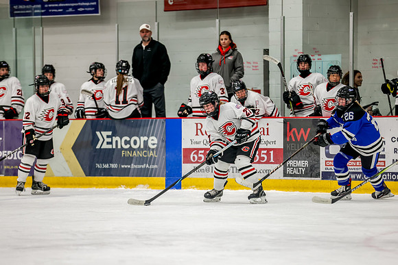 Centennial vs Roger JV Hockey 91