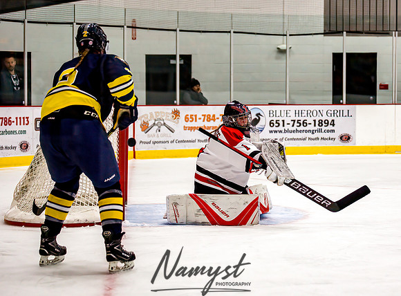 Centennial-Spring Lake Park vs Wayzata Varsity Girls Hockey-131