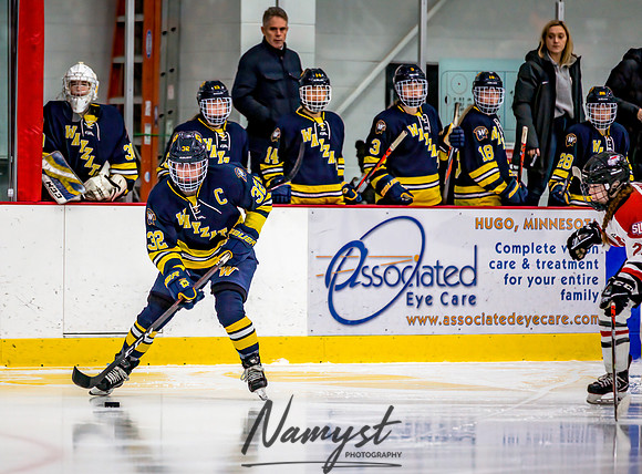 Centennial-Spring Lake Park vs Wayzata Varsity Girls Hockey-148